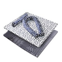 3D매트리스 3종세트_퀸세트, 화이트