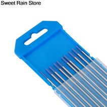 텅스텐 전극 란탄 처리된 WL20 TIG 1.6 3.0 x 청색 금속 가공 10 개, 6.3.2mm - 150mm