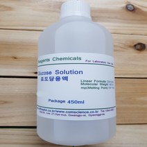오피스안&컴사이언스 포도당용액-1% 5% 10% 화)450ml 시약, 5ml