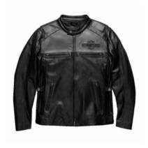 Motorbike 할리데이비슨 VOTARY Black Gray 가죽 자켓 Motorcycle 자켓