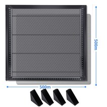 벌집블라인드 벌집 작업대 레이저 장비 부품 3018 절단 조각사/3D 프린터 400x40 0/500x500mm