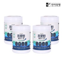 한미양행 건강기능식품 칼슘 마그네슘 유산균 단백질보충제 프로틴 밸런스업 280g 1통, 4개