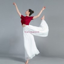 한국무용 연습복 댄스 헐렁한 바지 롱 팬츠gzseQ 증정