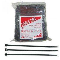 IBT368418동아 케이블타이 300mm 흑색 500개 425 5814 안전용품 호신용품 절삭 드릴 기계, 1