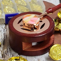 실링왁스 스푼 편지봉인 청첩장 도장 왁스녹이기