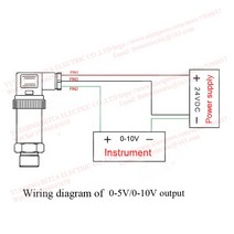 0-10V RS485 스테인레스 스틸 압력 트랜스미터 M20 * 1.5 센서, 한개옵션1, 14 0-6Mpa