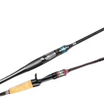 쏘가리낚시대 범용 배스 초스피드 초경량 휴대, 21 웜로드 C672MH-S 솔리드로드 약간