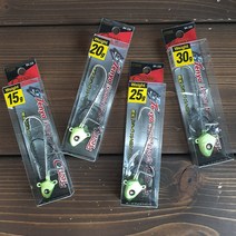 BK-228 백경 갈치 텐야크러쉬 더블훅 갈치낚시채비 선상지깅훅, 20g