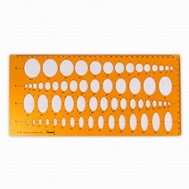 알파(ALPHA) 템플레이트 No.201 종합타원 형판