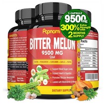 파프나미 비터멜론 추출 + 페누그릭 커큐민 마늘 파파야 60캡슐 Papnami Bitter Melon Extract