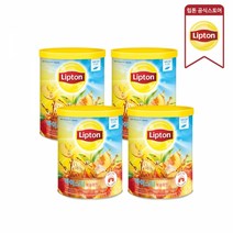 립톤 아이스티 복숭아 맛 1.5kg 4개