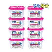 물먹는하마 옷장용8개 제습제 습기제거제 탈취제 방습제 흡습제 냄새 곰팡이방지 염화칼슘 신발장 서랍장용 100%정품 158807
