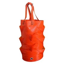 3 갤런 성장 가방 8 입 딸기 심기 정원 걸이 화분 파우치 토마토 꽃 허브 원예, [01] Orange