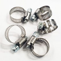 다드물 AG952 스테인레스 호스밴드 소형 지름25mm 5개 (AB5897ea796), 쿠팡 다드물 1