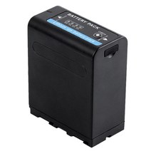 소니 HDR-FX1 HDR-FX7 HDR-FX1000 DCR-VX2100 DSR-PD150 DSR-PD170 FDR-AX1 소니 NP-F990 배터리 9600MAh에 대한, 보여진 바와 같이, 하나, 1개