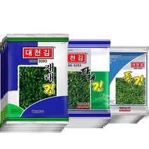 대천김 재래김/파래김/돌김 30봉(10봉 x 3세트)/구운김/조미김/전장김, 03.돌김10봉x3세트(총30봉), 선택완료