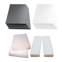 PE폼재단 백색 40T(4cm) 01, 50cmX50cm_8장, 1개