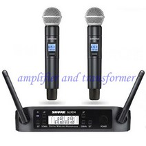마이크 shure glxd4 uhf 510 690mhz 전문 핸드헬드 다이나믹 용 무선, 01 BLACK, 01 Black