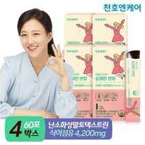 [천호엔케어]식이섬유 젤리스틱 상쾌한 변화 15포/천호식품, 4박스, 상세 설명 참조