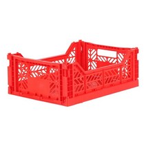 아이카사 폴딩박스 M red