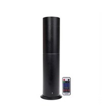스마트 리모컨 커버 알루미늄 합금 아로마 디퓨저 에센셜 오일 향기 작은 장소 200 m³ 120ml, Black_AU