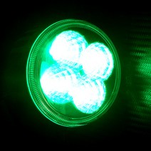 24V겸용 (그린) 집중형 LED써치라이트 12V 삼항 12방수, 상세페이지 참조