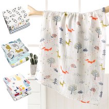 BRDmp_유아속싸게 블랭킷 순면 스와들 목욕타올 아기 면싸개 머슬린들_+/Fmp/+