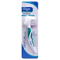 플라콘 틀니전용칫솔 1개 틀니칫솔, 단일상품+마술패치