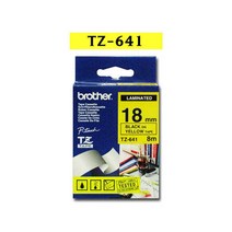 PGM^*^몰(브라더) TZ-테이프 TZ-641 18mm 마스킹라벨 프린터 다용도스티커 제본 라벨기^*췤pgm, a*^*옵션없슴