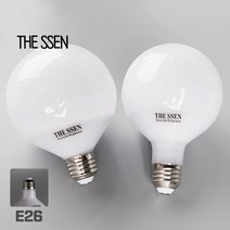 더쎈 LED 볼전구 램프 볼구 12W 숏 롱 타입, 숏타입 12W 주광색 6500K, 1