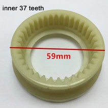 자동차 스타터 자동차 원래 스타터 모터 기어 플라스틱 내부 37 치아 혼다 어코드 2008, 한개옵션0
