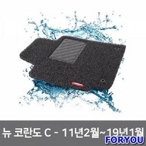 ForU591 차량 발매트 자동차 카매트 코일 매트 뉴 코란도 차박용매트 자동차깔판, 다크브라운, 쌍용