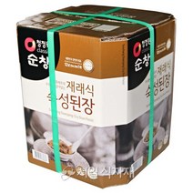 [순창] 재래식 된장 (지함) 14kg, 1box