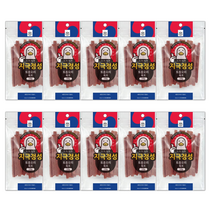 펫슐랭 지극정성 토종오리 육포 100g x 10개 (유통기한 2023.02.28)