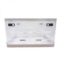 강아지산소방 대여 아님 고양이산소방 발생기 애완 동물 분무 상자 산소 챔버 개 고양이 접이식 통기성 코 지점 기침, 투명 흰색 28L/고양이 4마리 이