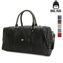 백허그 가죽위빙 패턴 보스턴백 여행가방 HG178422