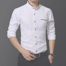 kirahosi 2020 남성 차이나넥 셔츠 긴소매 박시핏 88호 BWrmnmko