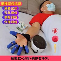 손가락 재활훈련장비 뇌졸증 재활기구 손가락 완력기 손운동 재활 로봇, 오른손XL+스플릿핑거+싱글핑거