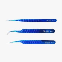 와우 속눈썹 연장 핀셋 3종 트위저, WL-01