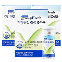 지노프레쉬 건강해질 여성유산균 5.2g, 3개