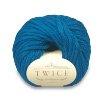 미소털실 트와이즈 100g, 405 코발트블루