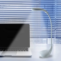 DGITEM 한빛 LED스탠드 각도조절 터치식 시력보호 무드등 독서등 학습용 스탠드, LED스탠드_PLD-840