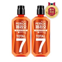 페리오 토탈7 가글 후레쉬 민트향 760ml X 2개, 단품없음