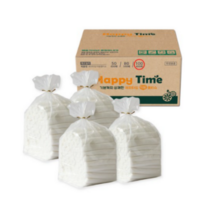 해피타임 덕용물티슈 100g 헤링본, 100매입, 20개