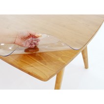 커버팩토리 에코투명매트 한샘포레식탁매트 6인용 750x1650, 2mm에코투명매트, 포레식탁매트(6인용75x165)