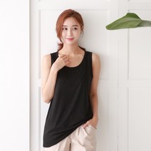 탱크걸 베이직 핫피스 민소매티(C 28920) 민소매/나시