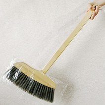 실내 실외 가정용 원목 백양목 나무 빗자루 대 사이즈 방 테이블 먼지 작업실 공방 꽃집 가게 청소용