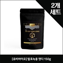 유비바이오 발효녹용 캔디 150g x2 (1077), 2개