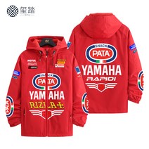 YAMAHA 야마하 바이크 라이딩복 바람막이 남자 MOTOGP 공장을 잇다 싸이클복 의류 트렌치코트 3594188571