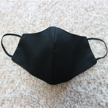 [순수국내제작] 퀄리티좋은마스크 입체형 패션 블랙면마스크 자체제작 80수안감, 1개